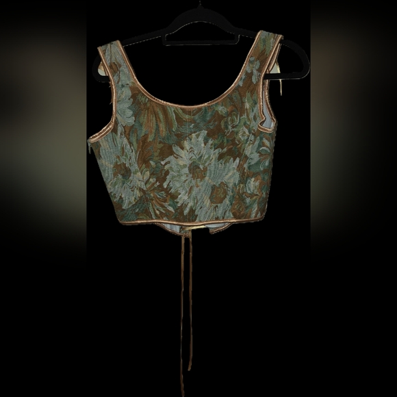 Floral Patterned Women's Corsette - NWT - Picture 1 of 3